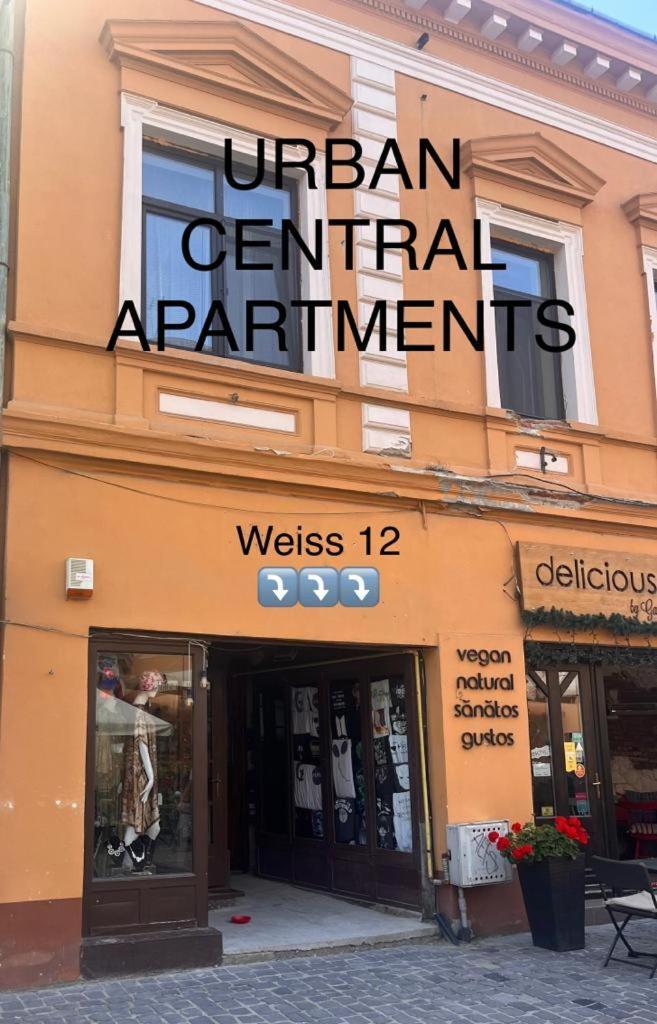Urban Central Apartments Брашов Екстериор снимка